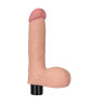 LoveToy Gode vibrant avec bourses Real Soft 14 x 4cm